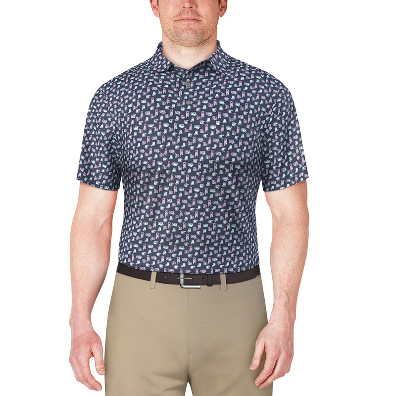 Men’s Refreshments Print Golf Polo