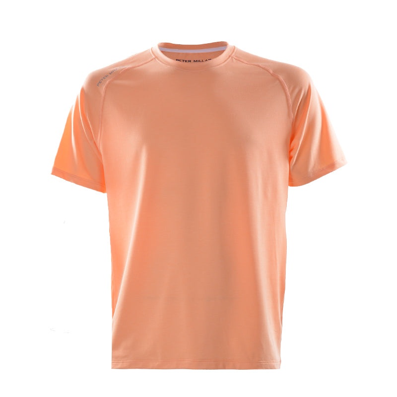 PETER MILLAR Apollo Performance Men’s T-Shirt (Orange Fizz)