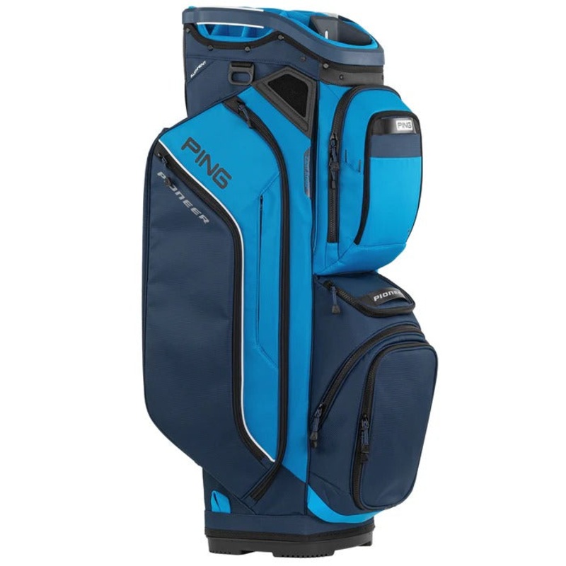 PING Pioneer 244 Cart Bag – Blue/Navy