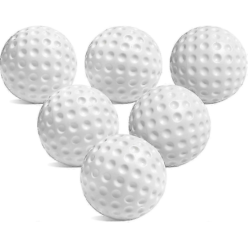 Toddler & Toddler Replacement Golf Balls – For Little Tikes Golf Sets – 6 Pack | Oversized Plastic Golf Balls for Beginners SZRH A-D