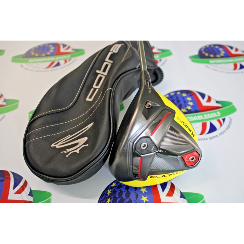 Used Cobra King F9 10.5 Degree Driver Ust Mamiya Helium Chrome 59G F3 Regular