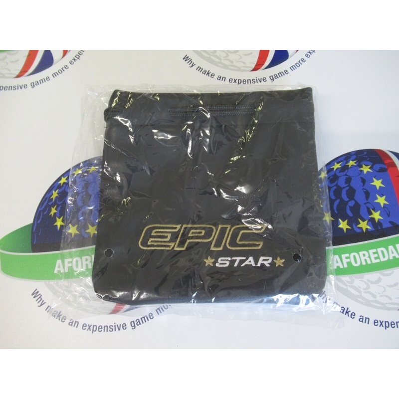 Callaway Epic Star Black Draw String Valuables Pouch