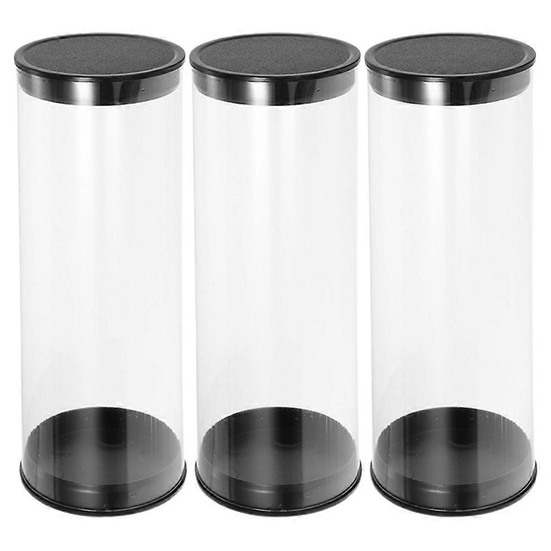 Clear Golf Ball Holder Tube Set  Durable Compact Display Case with Scratch Design for Showcasing