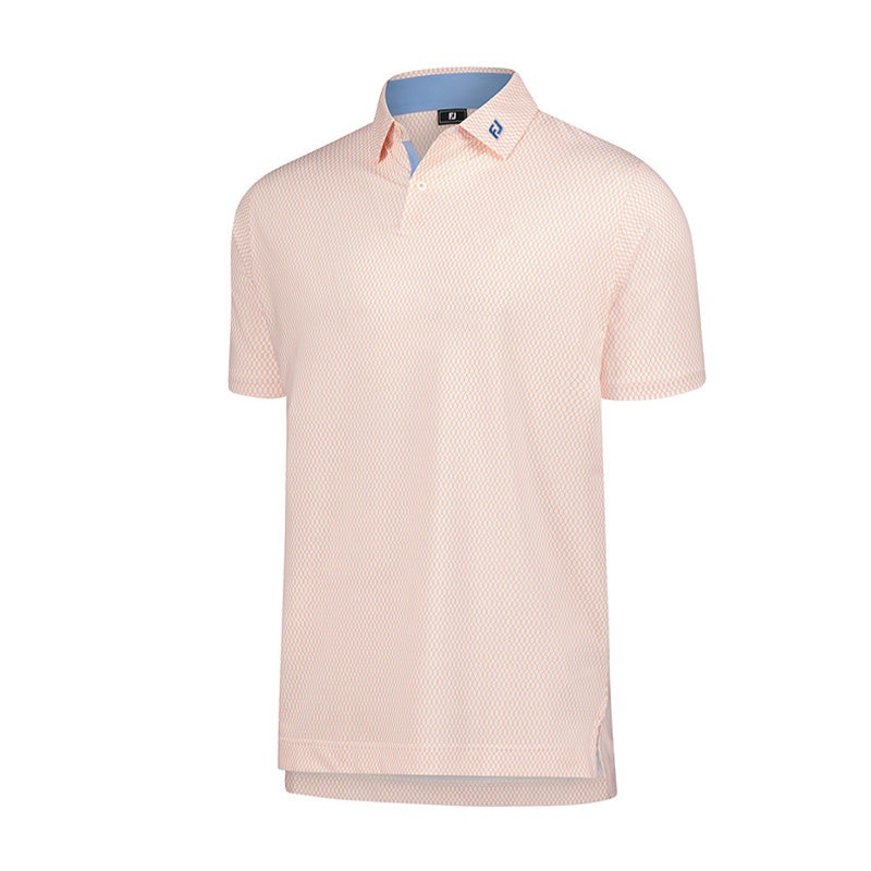 FOOTJOY Irongate Lisle Men’s Polo (Orange)