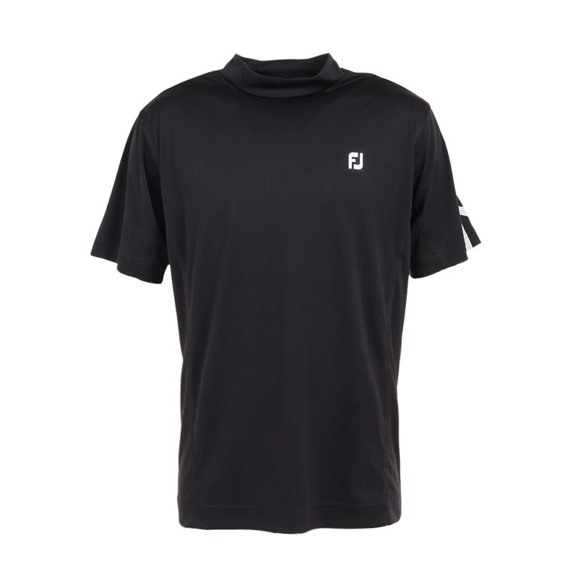 FOOTJOY Japan Graphic Men’s Mock Neck Shirt (Black)
