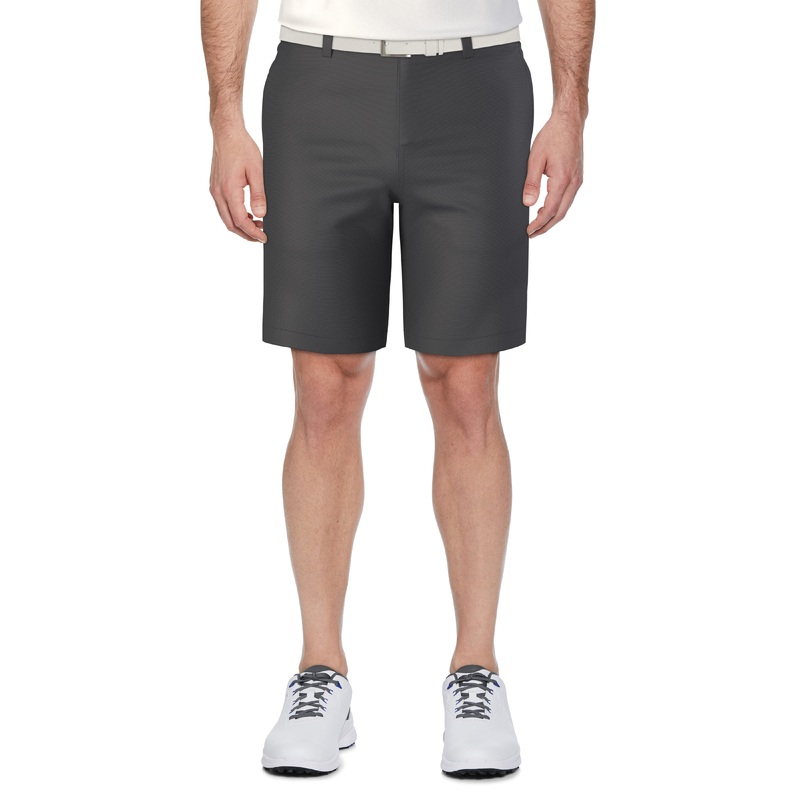 Men’s Flat Front Horizontal Textured Golf Short