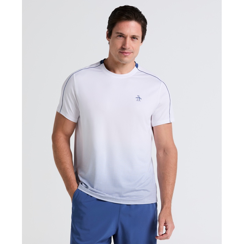 Men’s Performance Ombre Net Block Shirt