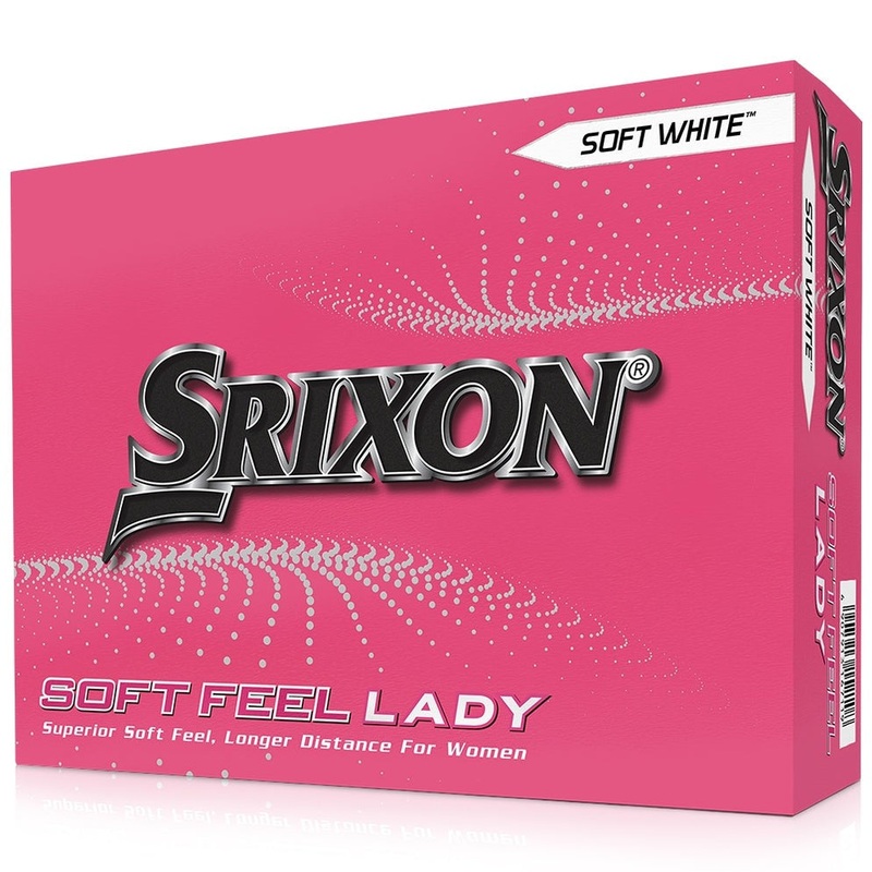 Srixon Soft Feel Lady 8 Golf Balls 1 Doz – Soft White