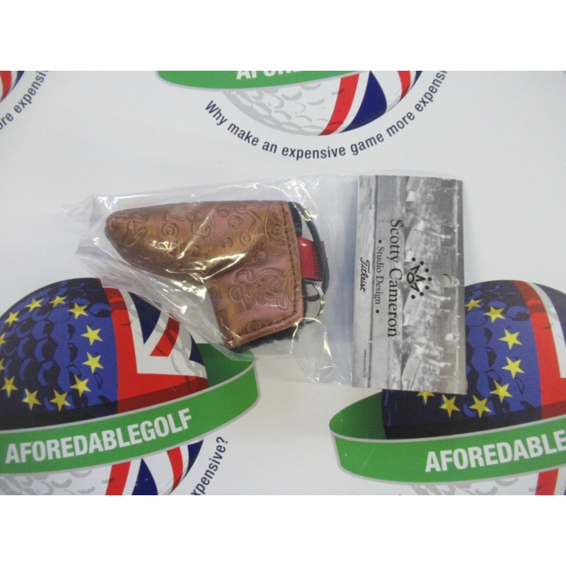 Titleist Scotty Cameron Limited Edition Key Fob Mini Head Cover Spice