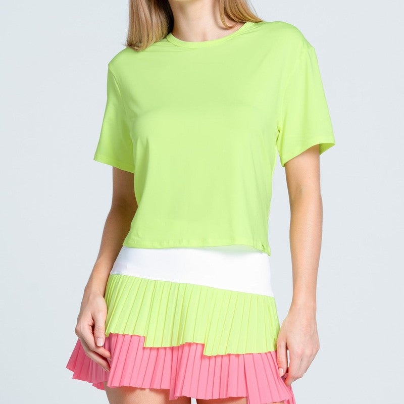 Lucky In Love Power Box Tee – Lemon Frost