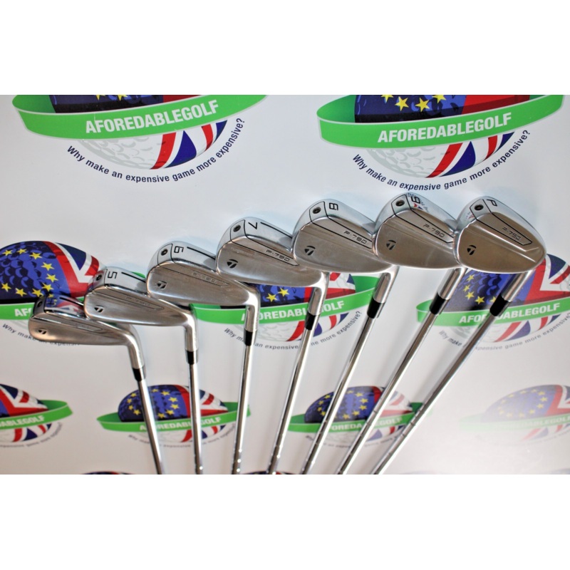 Used Taylormade P.790 Forged Iron Set 4-Pw Dg 105 S300 Vss Pro Stiff Flex