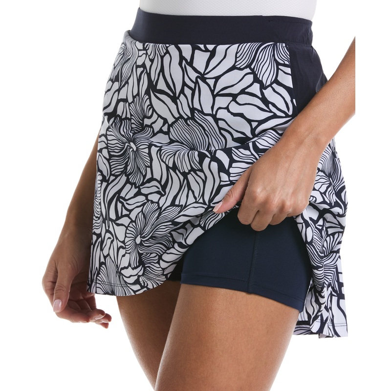 Women’s 15 Abstract Lightweight Pleated Golf Skort