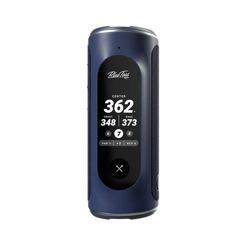 BLUE TEES GOLF Player Plus GPS Speaker (Navy Blue)