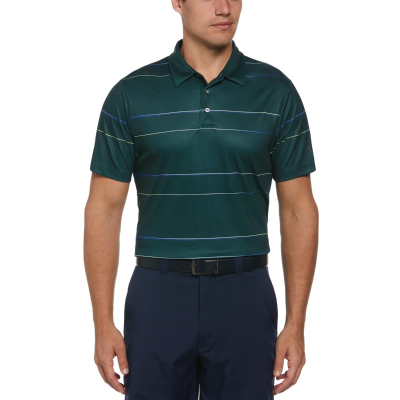 Men’s Gradient Stripe Golf Polo