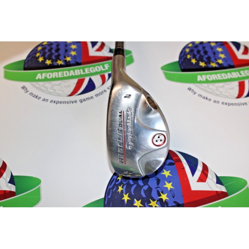 Used Taylormade Rescue Dual 16 Degree #2 Hybrid Ultralite 65G Regular Flex