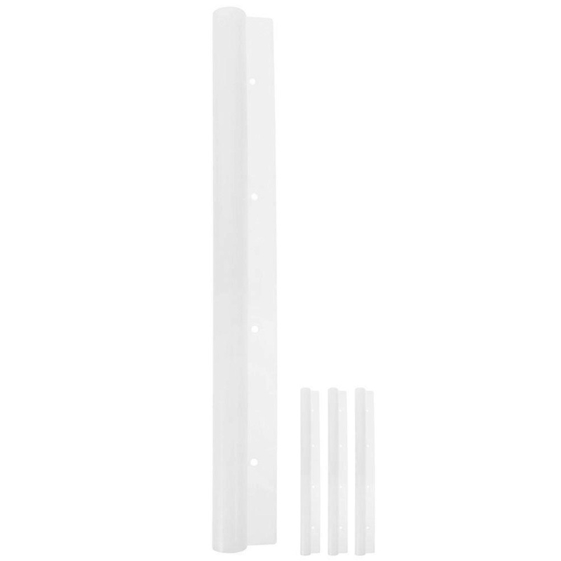 Convenient Golfing Flag Tubes Plastic Flag Tube For Golf Practice 35.20X4.00X2.00cm Flag Fixing 4Pcs
