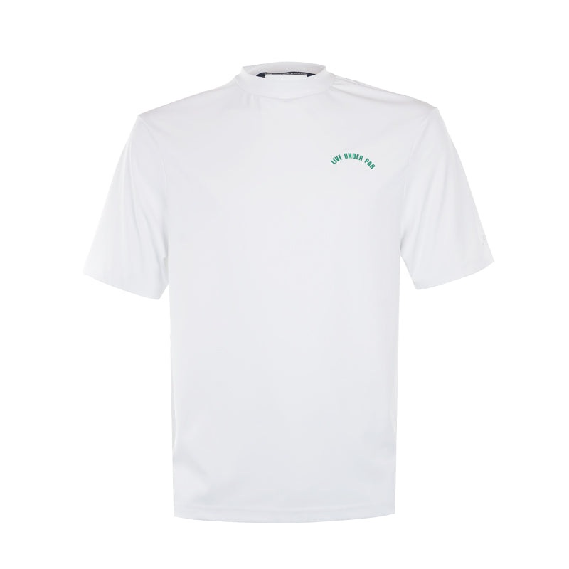 CUTTER & BUCK Oversized Men’s Mock Shirt (White)