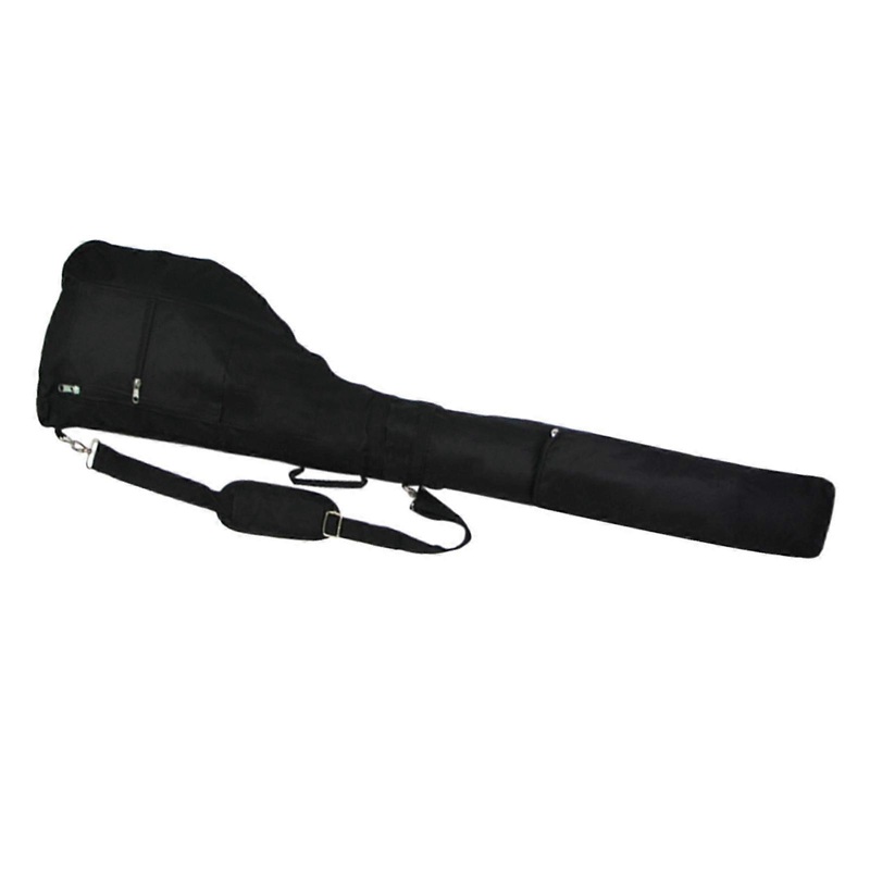 Golf Club Bag with Carry Handle and Shoulder Strap Clubs Holder Case Travel Black