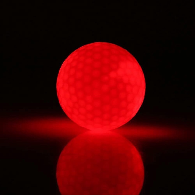 led golf ball, electronic led golf ball color flashing night golf ball lighting golf ball for dark night sports practice training