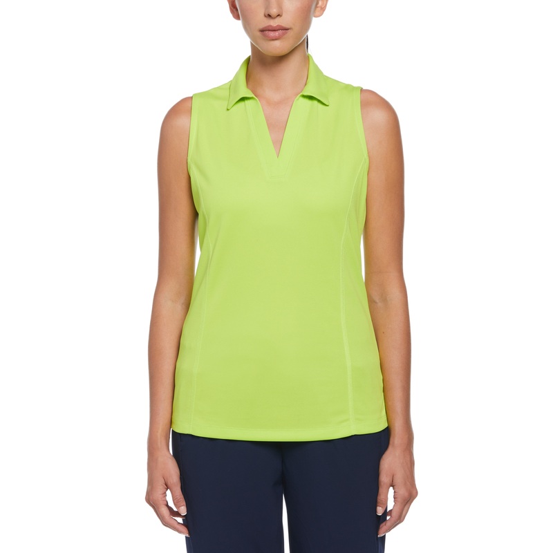 Women’s AirFlux Solid Sleeveless Golf Polo