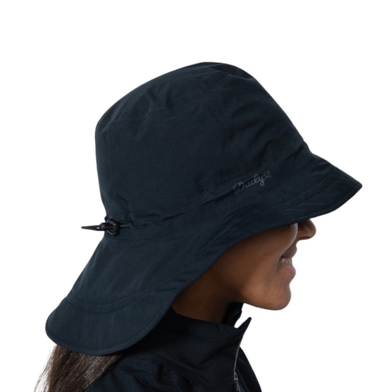 Daily Sports Flaine Rain Hat – Black