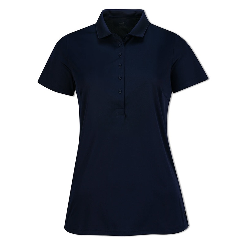 Puma Ladies DryCell NavyShort Sleeve Golf Polo – XS Only Left