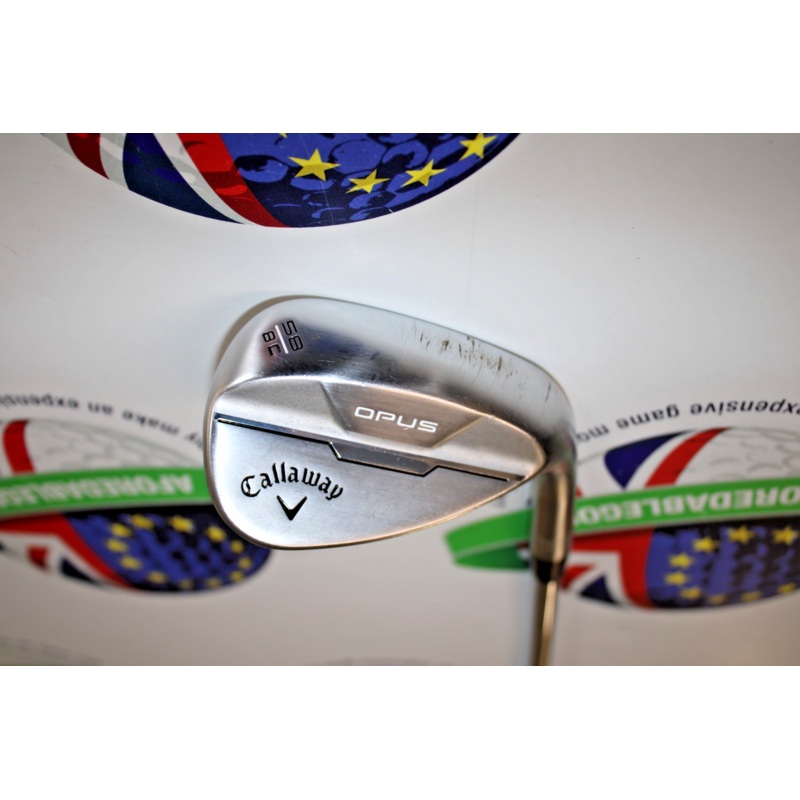 Used Callaway Opus Chrome 58/8c lob wedge True Temper Dynamic Gold Mid 115