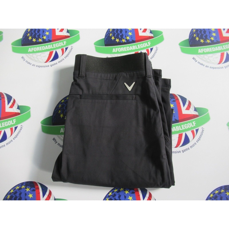 Callaway Opti-Dri Black Boys Trousers Size Small 127-140Cm 7-9 Years