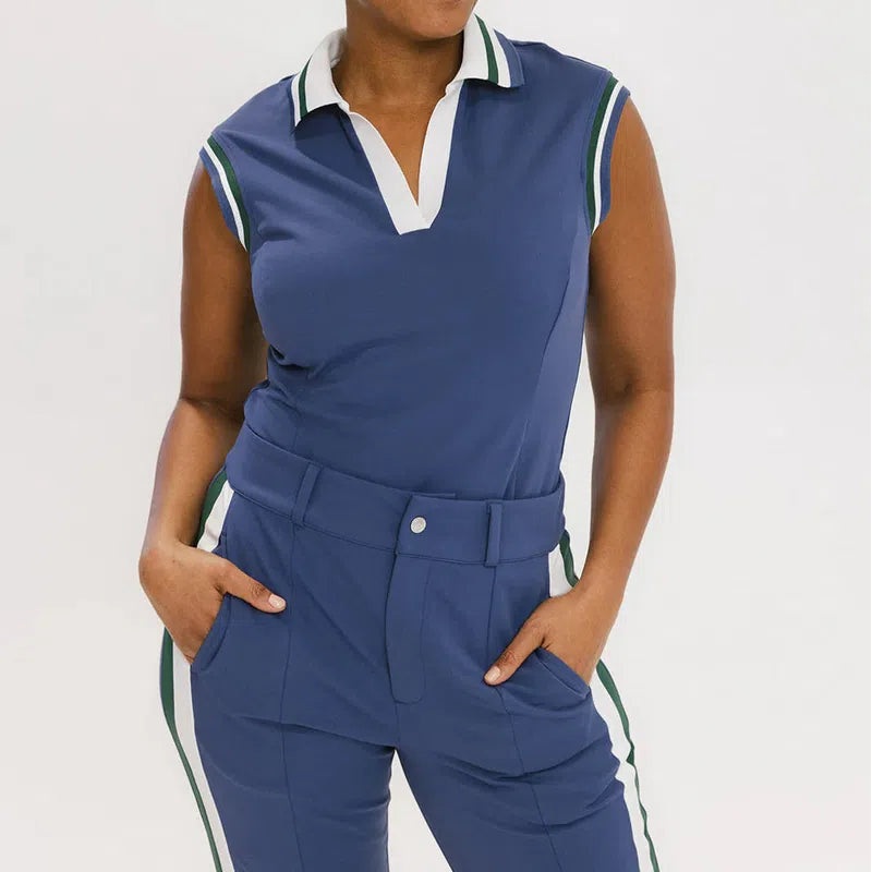 Fore All Charlotte S/L Polo – Indigo