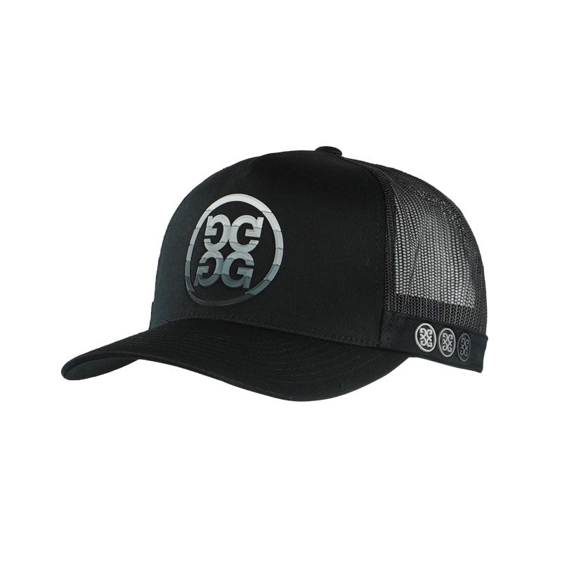 GFORE Circle G Trucker Men’s Cap (Onyx)