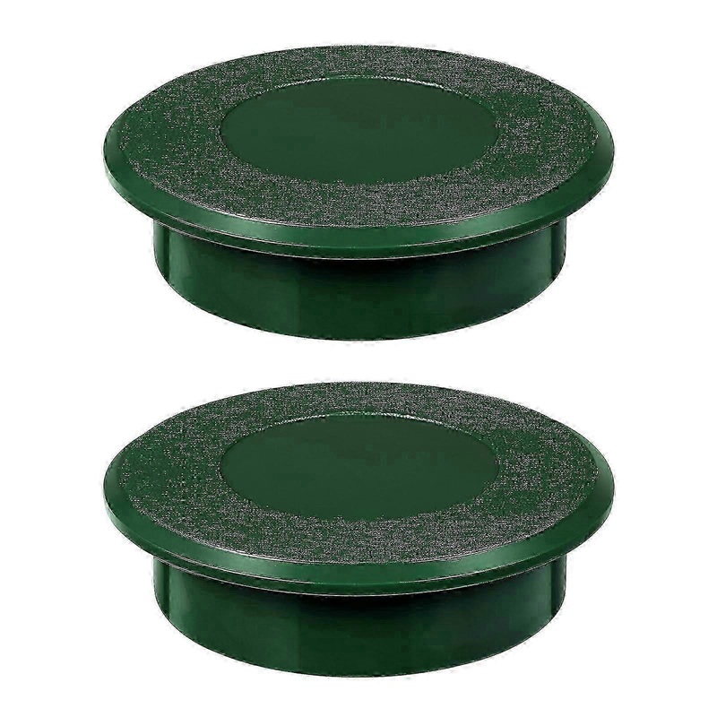 Golf Hole Cup Covers – 2 Pack Plastic Putting Practice Accessories for Training & Skills Development