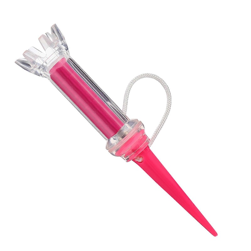 Golfs Tee Organizer Pink Plastic Golf Ball Holder For Golf Enthusiasts 1Set
