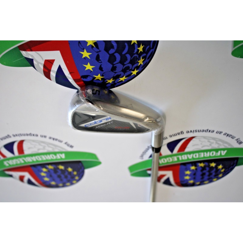 New Cobra Aerojet One Length 5 Iron Kbs Tour Lite Steel Shaft Regular