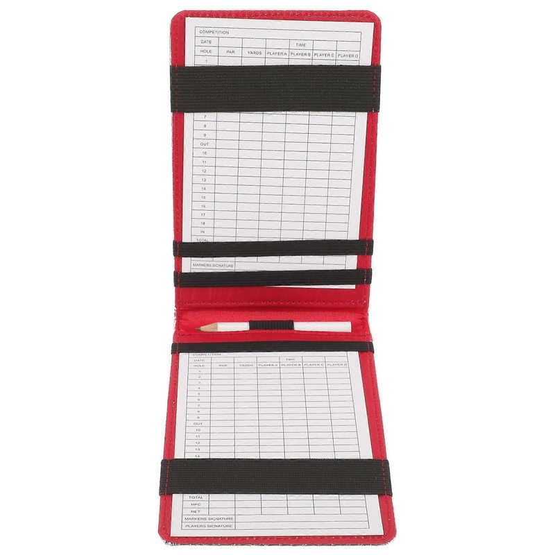 Score Keeping Book Handheld Score Keeper Classic Design Rectangular 18x11cm Water Resistant 1Pack