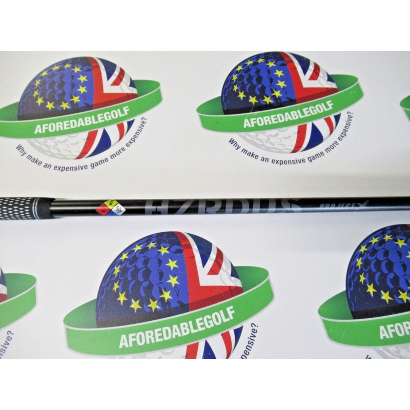 Used Project X Hzrdus Black 85G Regular 5.5 38 Hybrid Shaft Taylormade Adaptor