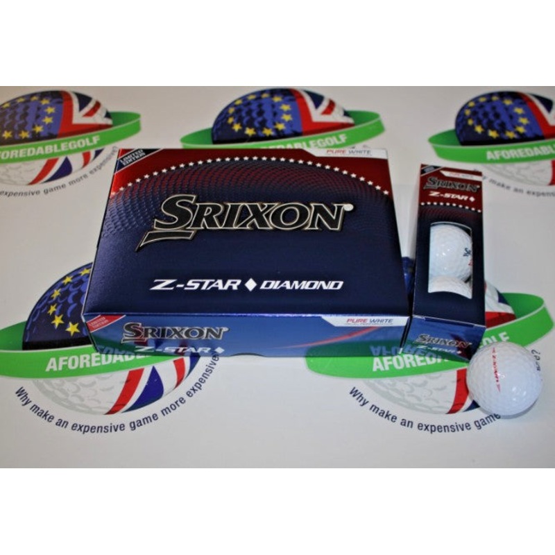 New Srixon Z Star Diamond Limited Edition Us Open 2025 Golf Balls