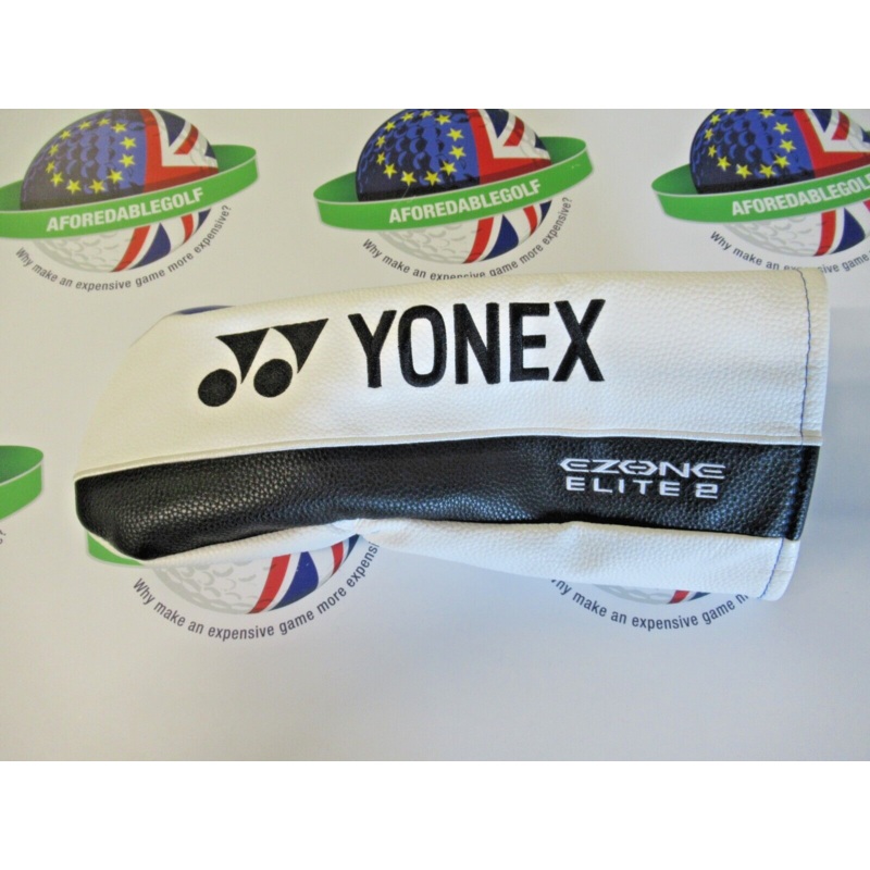 New Yonex Ezone Elite 2 White/Black/Blue Driver Head Cover