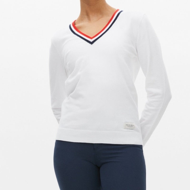 Rohnisch Adele Sweater – White