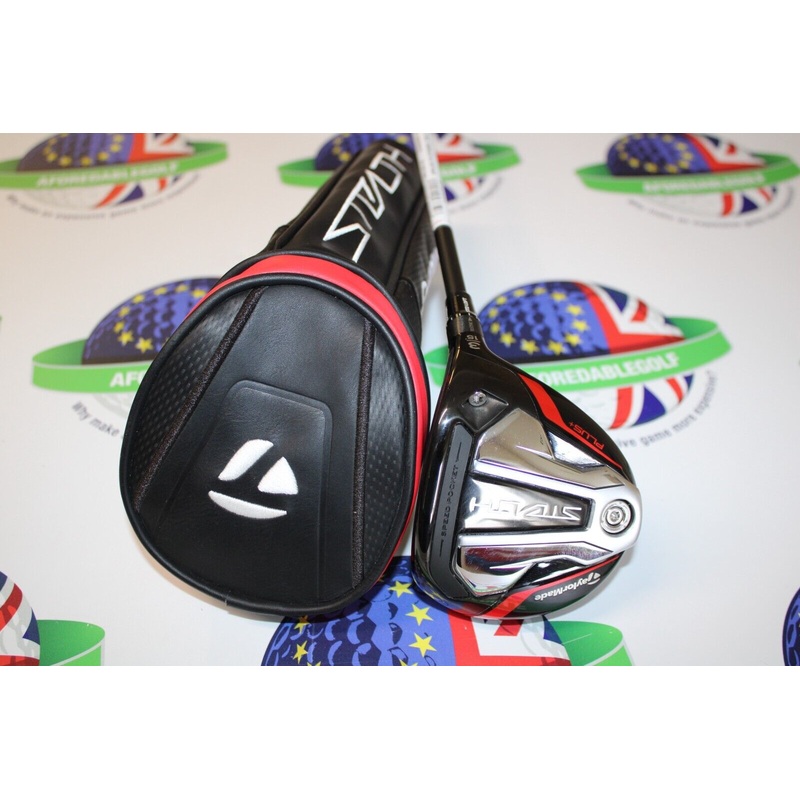 Used Taylormade Stealth Plus+ 15 Degree #3 Wood Ventus Blue Fw 6-S Stiff Flex