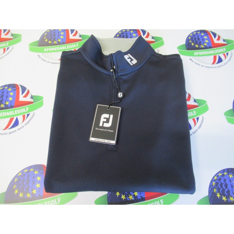 Footjoy Chill Out 1/2 Zip Vest/Gilet Navy UK Size Small