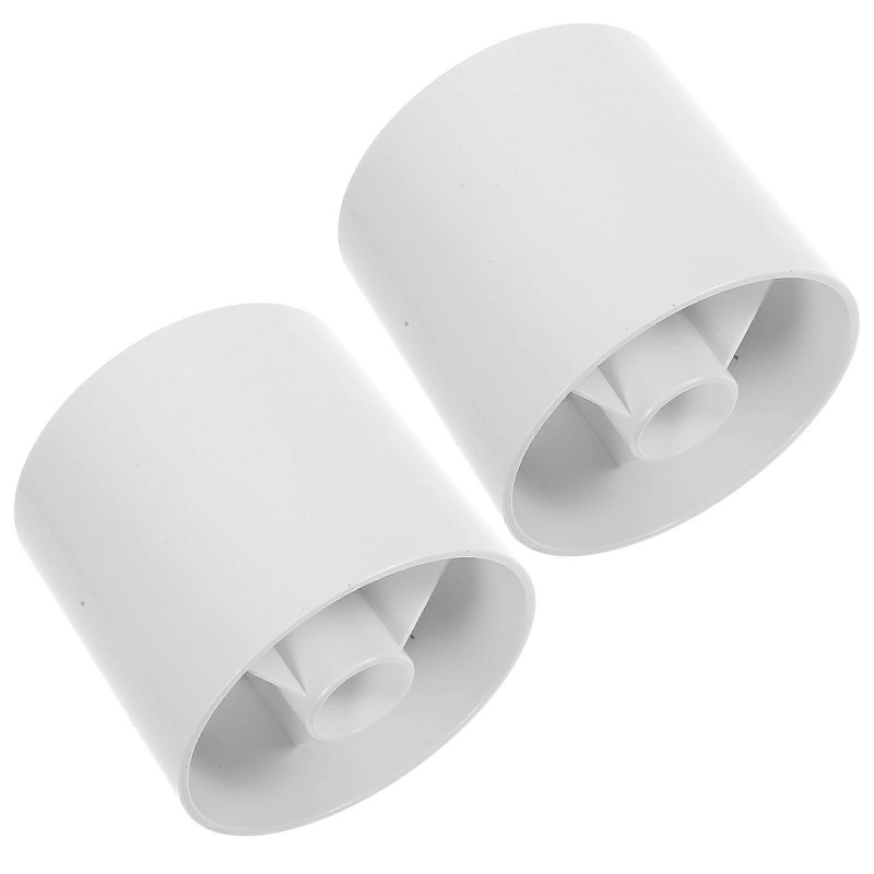 Golf Putting Cup With Flag Support Flag Protect Green Hole Home Backyard Training Accessory White 105X105X10CM 2Pcs