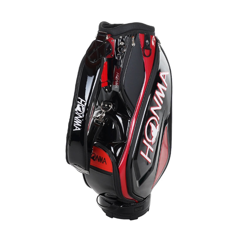 HONMA 9 Gear Sports Cart Bag (Black/Red)