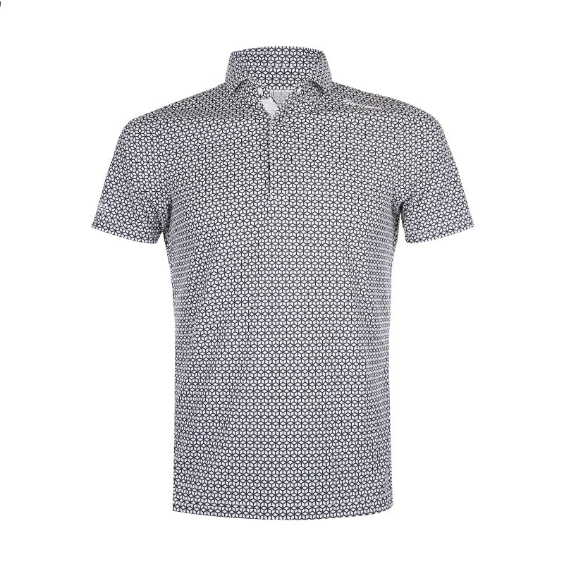 TAYLORMADE T-Ice Hex Men’s Polo (White)
