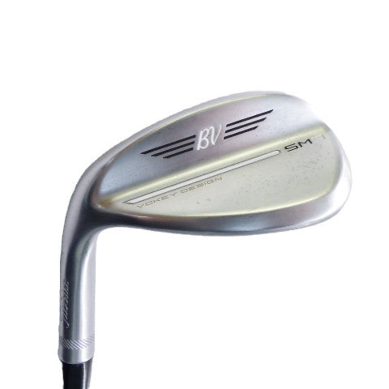 Titleist: Vokey SM9 Tour Chrome 58 K-Grind Wedge Steel Wedge Flex Left Hand