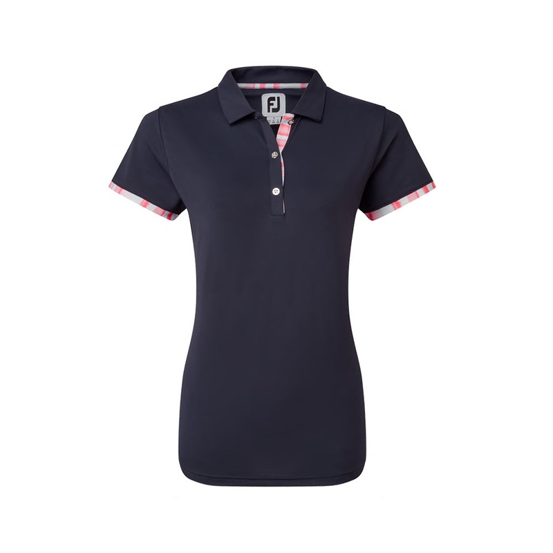 Women’s Watercolour Trim Pique Polo