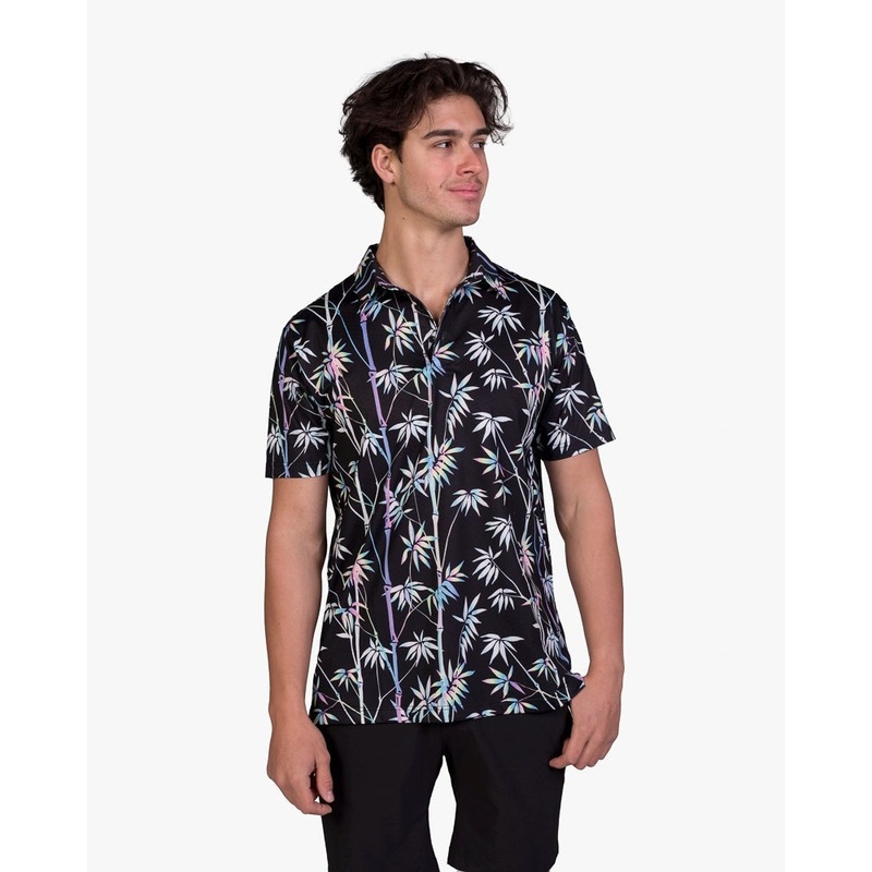 Electric Fields Cool Tech Performance Golf Polo