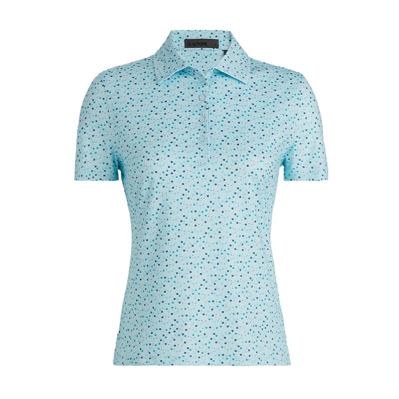 GFORE Aye Poppy Tech Jersey Men’s Polo (Daybreak)