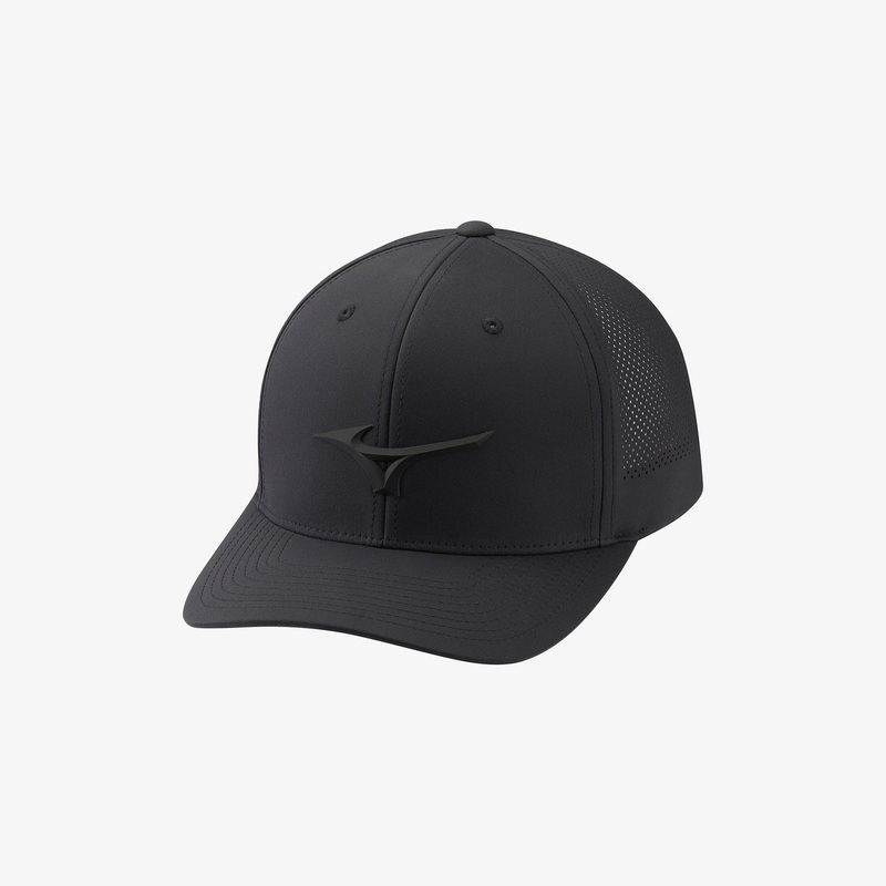 Mizuno Tour Vent Adjustable Cap – Black