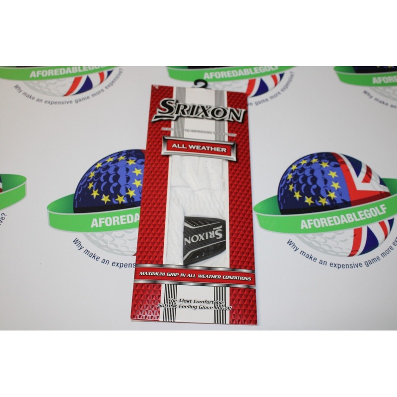 Srixon All Weather Left Hand Golf Glove Size Medium/Large Cadet