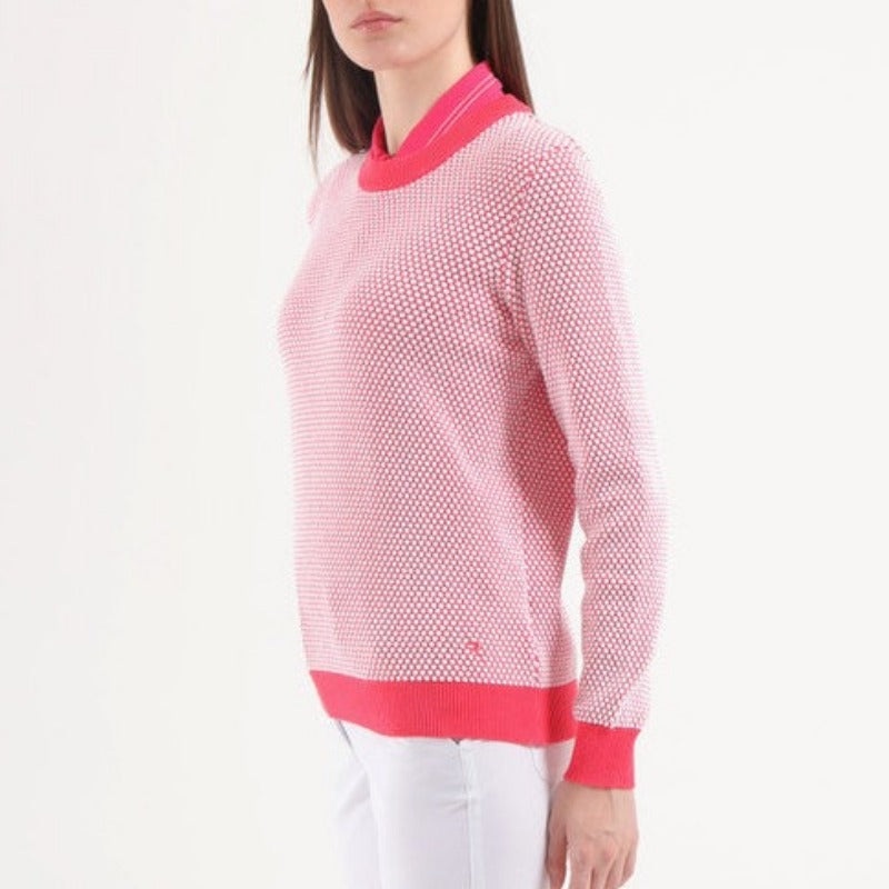 Cherv Natura Crew Neck Sweater – Pink